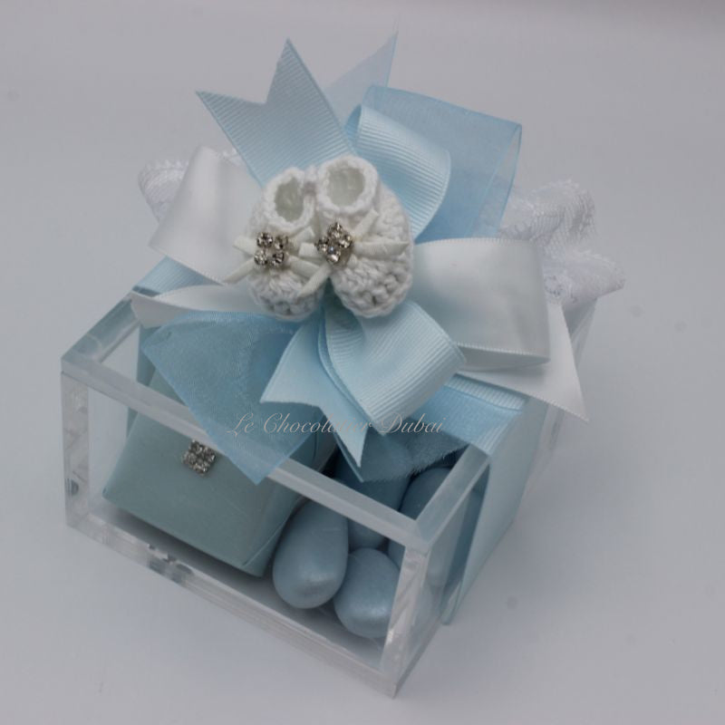 BABY ACRYLIC ELEPHANT DECORATED CHOCOLATE ACRYLIC BOX