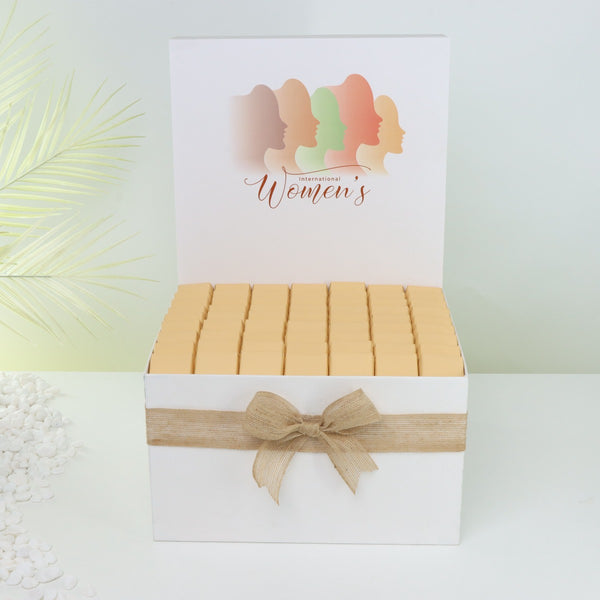 "International women's day" classic designed premium chocolate extra large hamper