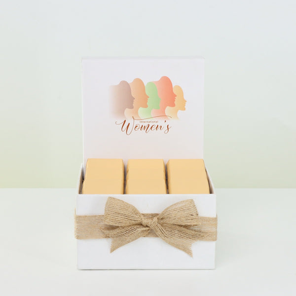 "International women's day" classic designed premium chocolate small hamper