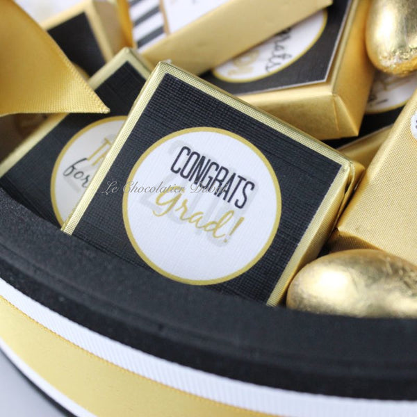 Graduation designed "Congrat's grad" premium chocolate