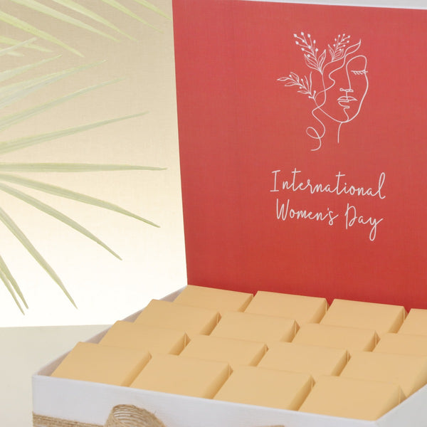 International women's day designed premium chocolate medium hamper
