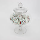 Baby boy adventure theme chocolate & sweets wood stand with backdrop for rent