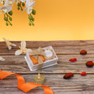 Set of 20 Happy Diwali floral designed premium chocolate view top box