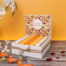 Happy Diwali floral designed premium chocolate large hamper