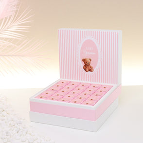 Baby girl teddy designed personalized...