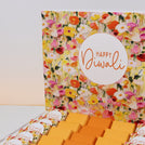 Happy Diwali floral designed premium chocolate large hamper