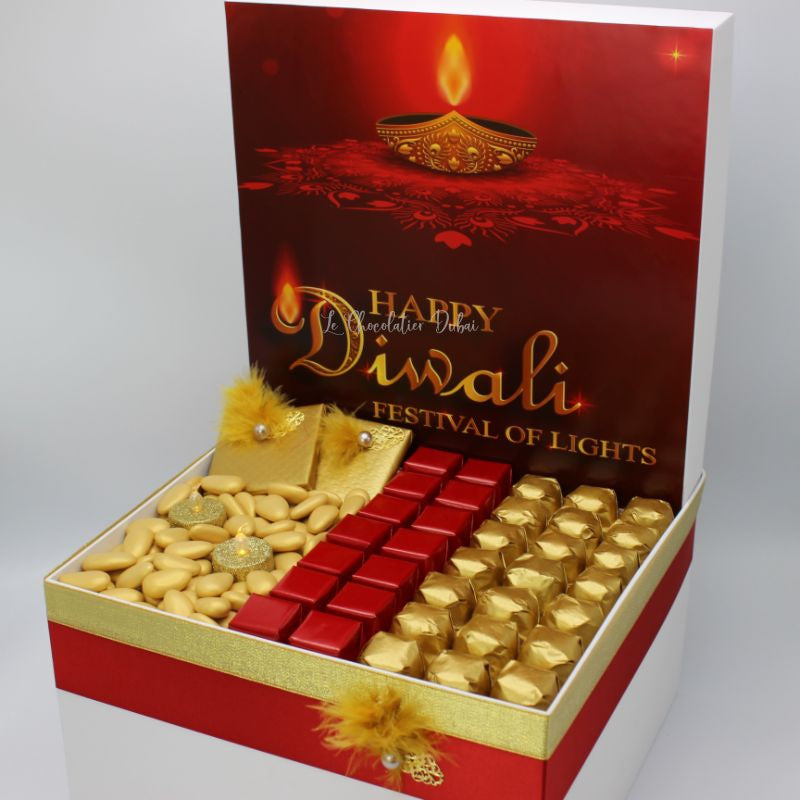 DIWALI FESTIVAL DESIGNED CHOCOLATE EXTRA LARGE HAMPER