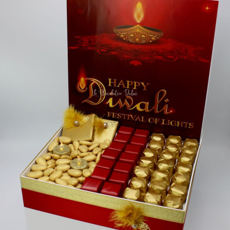 DIWALI FESTIVAL DESIGNED CHOCOLATE EXTRA LARGE HAMPER