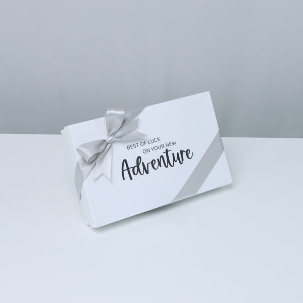 Good luck on your new adventure designed 15-piece premium chocolate hard box