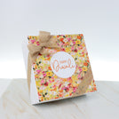 Happy diwali floral designed premium chocolate 2-layer hard box