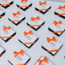 Set of 15 Corporate branded premium chocolate 4 - piece black hard box