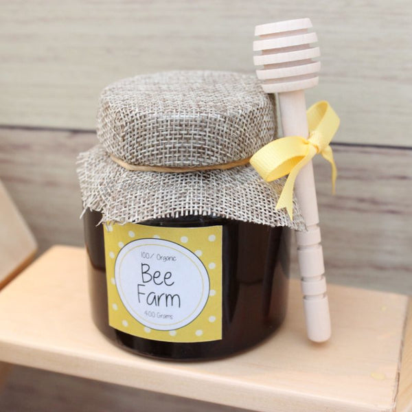 Luxury rustic honey bee theme decorated chocolate & giveaway dessert table