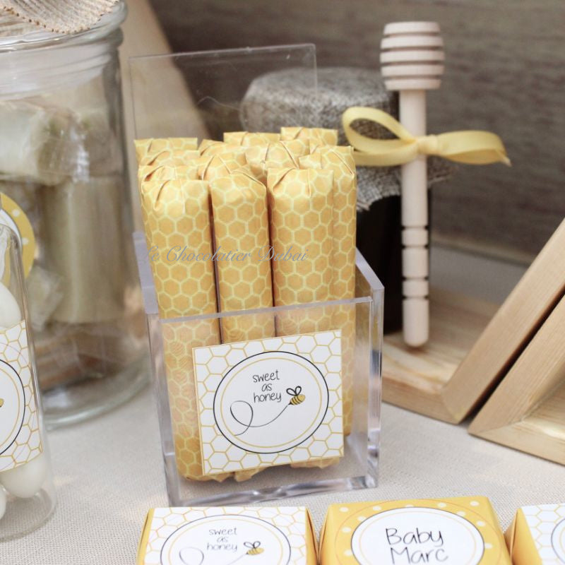 LUXURY RUSTIC HONEY BEE THEME DECORATED CHOCOLATE & GIVEAWAY DESSERT TABLE