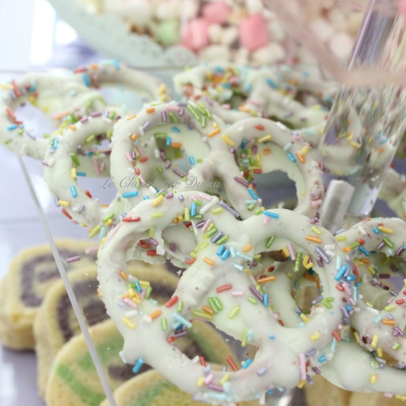 Baby unicorn theme dessert table