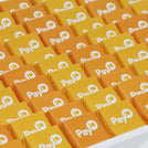 Corporate branded premium chocolate large leather tray