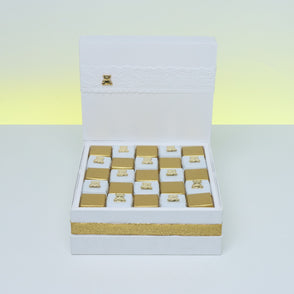 Baby teddy decorated chocolate large ...