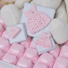 Baby girl teddy decorated chocolate extra large hamper