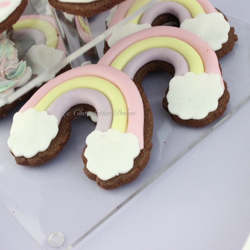 Baby unicorn theme dessert table