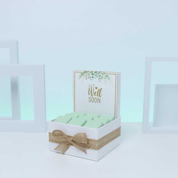 Get well soon rustic designed premium chocolate small hamper