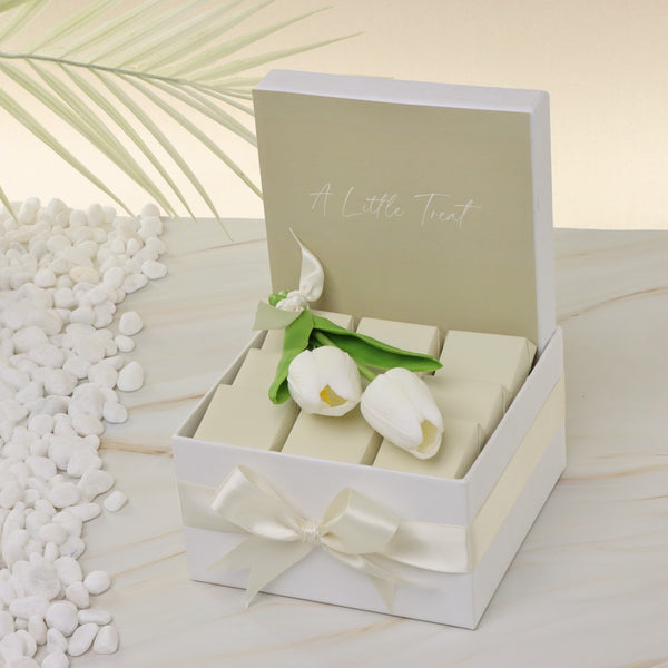 "A little treat" minimalist designed chocolate small hamper