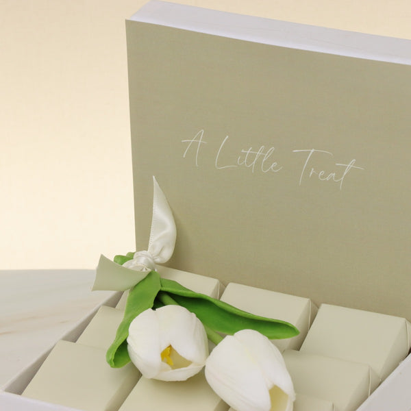 "A little treat" minimalist designed chocolate small hamper