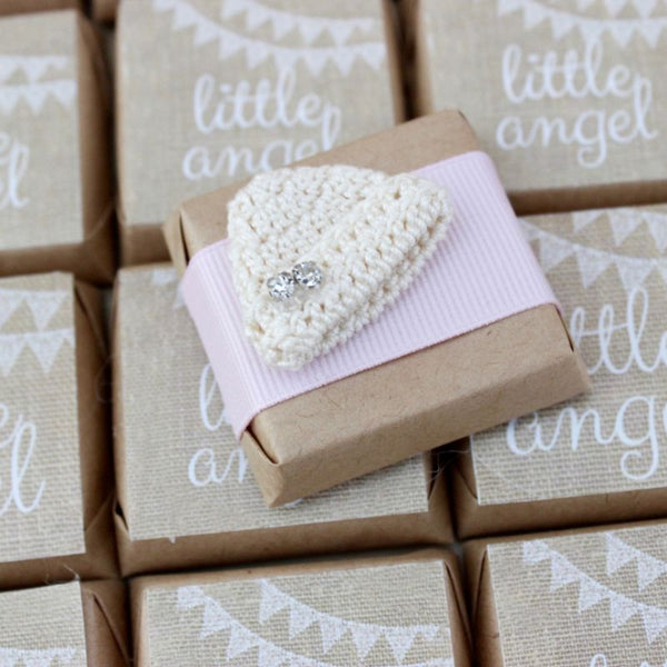 Set of 20 Crochet hat decorated loose premium chocolate