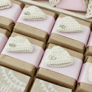 Set of 20 Crochet hat decorated loose premium chocolate