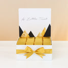 "A little treat" modern geometric designed premium chocolate medium hamper