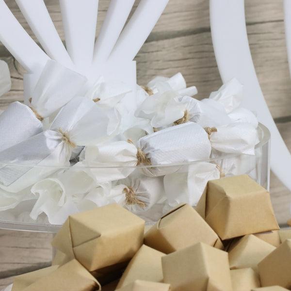 Baby boy rustic hot air balloon theme decorated chocolate arrangement stand for rent