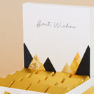 Best wishes geometric designed chocolate medium hamper