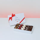 I'm sorry minimalist designed 15-piece chocolate hard box