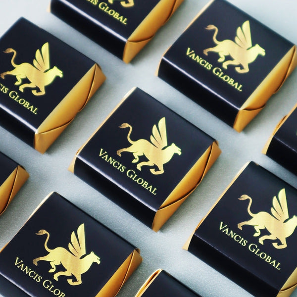 Corporate branded designed premium loose chocolate