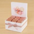 Best wishes bubbles designed chocolate small hamper