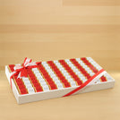 Corporate customized premium chocolate large leather tray