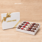 Corporate customized premium chocolate 20P hard box