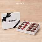 Corporate customized premium chocolate 20P hard box