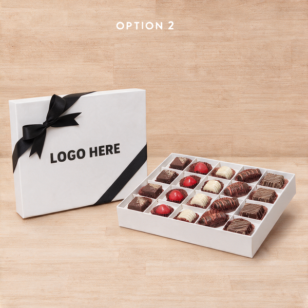 Corporate customized premium chocolate 20P hard box