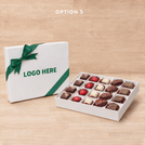 Corporate customized premium chocolate 20P hard box