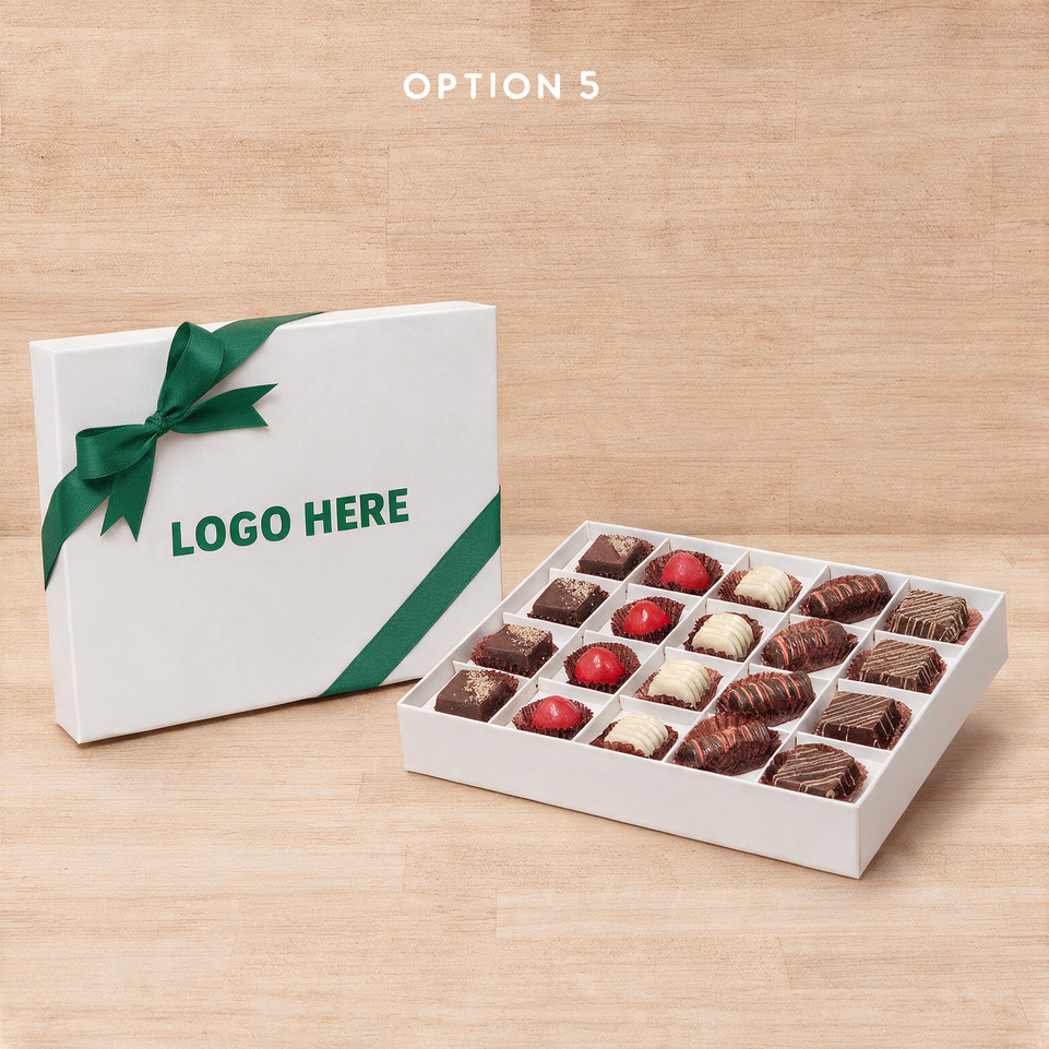 Corporate customized premium chocolate 20P hard box