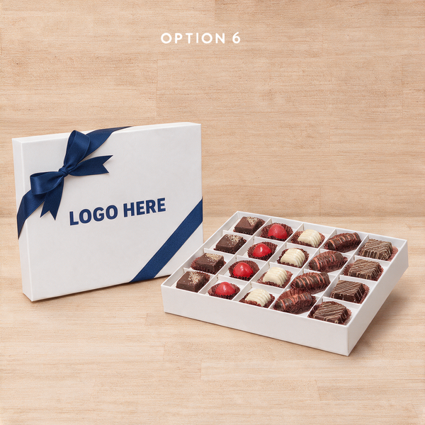 Corporate customized premium chocolate 20P hard box