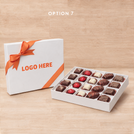Corporate customized premium chocolate 20P hard box