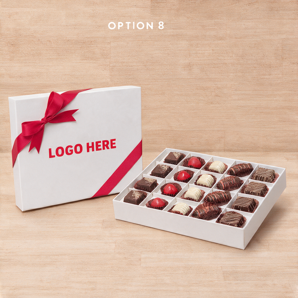 Corporate customized premium chocolate 20P hard box