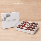 Corporate customized premium chocolate 20P hard box