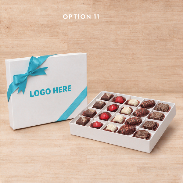 Corporate customized premium chocolate 20P hard box