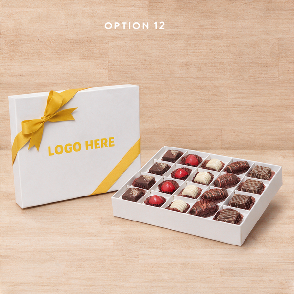Corporate customized premium chocolate 20P hard box