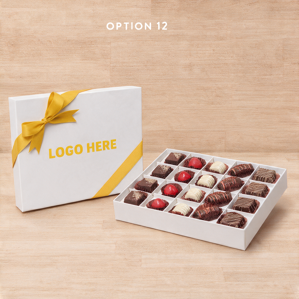 Corporate customized premium chocolate 20P hard box