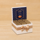 Happy Diwali festival of lights designed premium chocolate small hamper