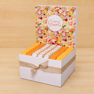 Happy diwali floral designed premium chocolate extra large hamper