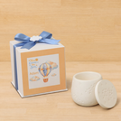 Set of 20 boxes baby boy gypsonite jar with cloud acrylic in hard box giveaway