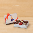 Set of 8 Happy Diwali Candle designed premium chocolate 6P hard box